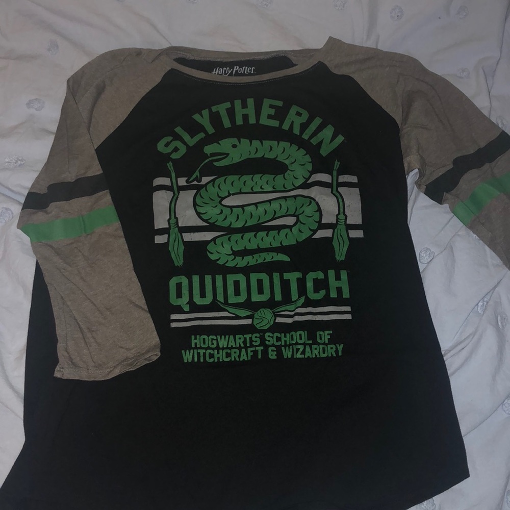 Harry Potter Slytherin Quidditch Tee